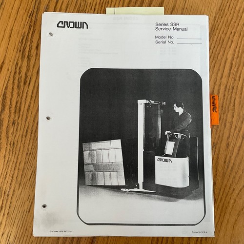 Crown ssr series - series, manuale