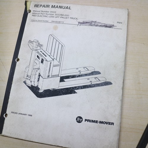 Prime mover pmx transpallet - bt,